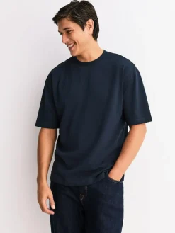 Next Relaxed Fit Heavyweight T-Shirts 5 Pack^ Tops & T-Shirts