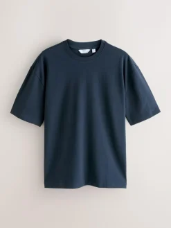 Next Relaxed Fit Heavyweight T-Shirts 5 Pack^ Tops & T-Shirts