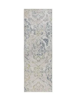 Origin Rugs Blue Easy Care Washable Florence Runner^ Rugs & Runners