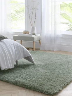 Origin Rugs Chicago Soft Shaggy Rug Green