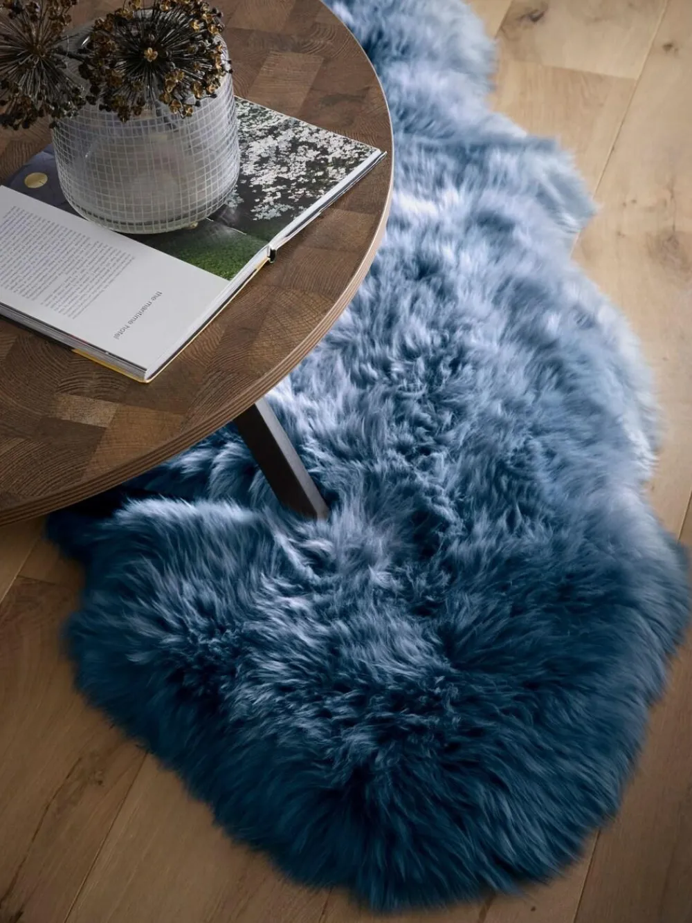 Origin Rugs Navy Sheepskin Rug^ Rugs & Runners