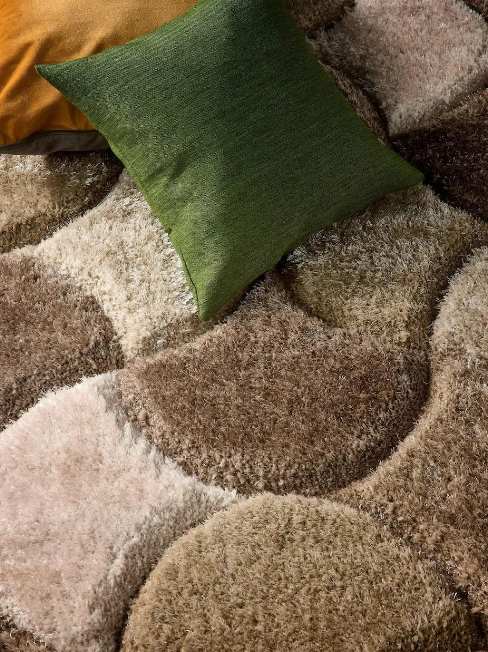 Sale Origin Rugs 3D Scallop Shaggy Rug Neutral