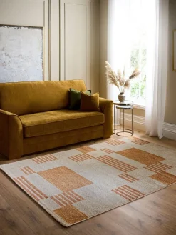 Online Origin Rugs Terracotta Nomad Block Rug