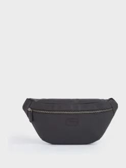 Online Osprey London Grantham Waxed Canvas & Leather Bumbag Black