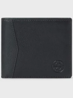 Online Osprey London The Compass Leather Coin Wallet Black