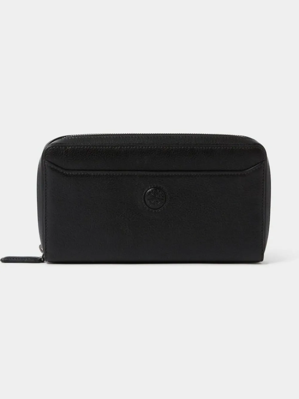 Osprey London Black The Compass Leather Travel Wallet^ Wallets