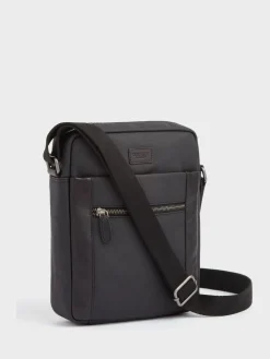 Osprey London The Small Grantham Waxed Canvas And Leather Messenger Bag^ Bags