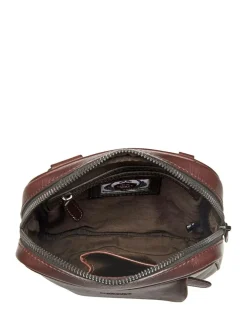 Outlet Osprey London Carter Saddle Leather Small Messenger Bag Brown