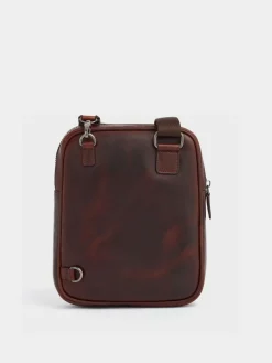 Outlet Osprey London Carter Saddle Leather Small Messenger Bag Brown