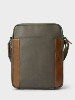 Osprey London The Small Grantham Waxed Canvas And Leather Messenger Bag^ Bags