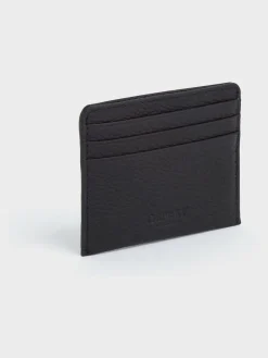 Osprey London The Forest Leather Black Card Holder^ Wallets
