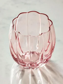 Sale Next Ottilie Set of 4 Short Tumbler Glasses Pink