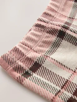 Clearance Next Pale Pink Check Rib Flare Leggings (3mths-7yrs)