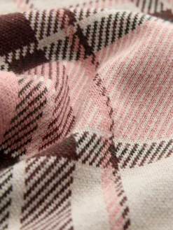 Clearance Next Pale Pink Check Rib Flare Leggings (3mths-7yrs)