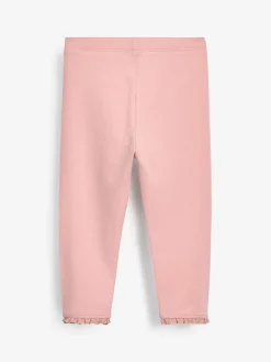 Next Pale Pink Lace Trim Leggings (3mths-7yrs)