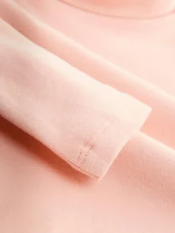 Clearance Next Pale Pink Long Sleeve Roll Neck Top (3mths-7yrs)