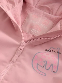 Next Pale Pink Waterproof Printed Puddlesuit (3mths-7yrs)^ Coats, Jackets & Pramsuits|Coats, Jackets & Pramsuits