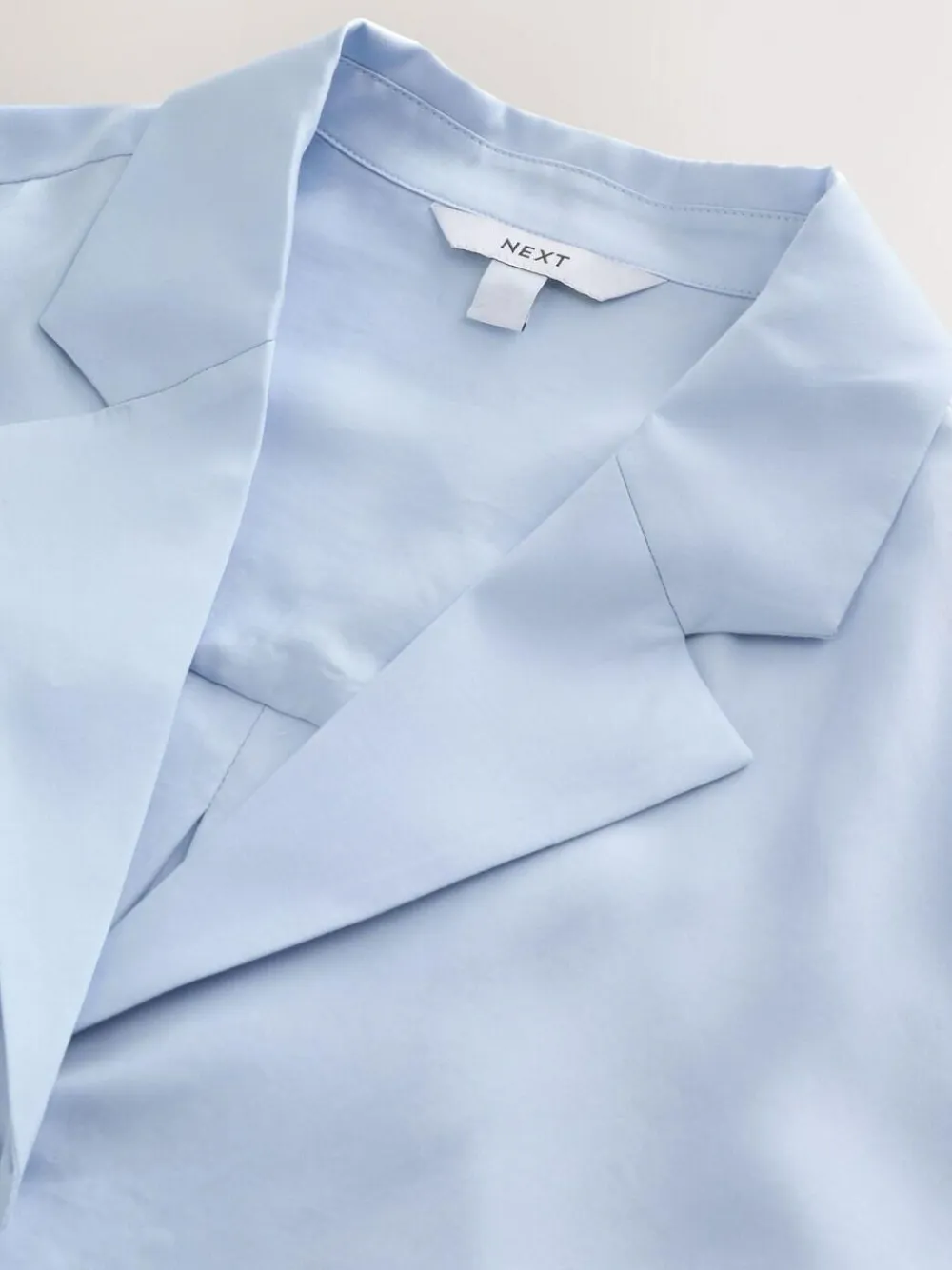 Next Soft Revere Collar Long Sleeve Shirt^Women Blouses & Shirts