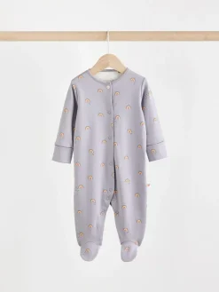 Next Pastel Character 5 Pack Baby Sleepsuits (0-2yrs)^ Nightwear