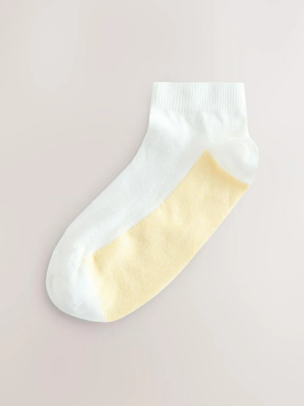 Best Next Pastel Marl Footbed Trainer Socks 4 Pack