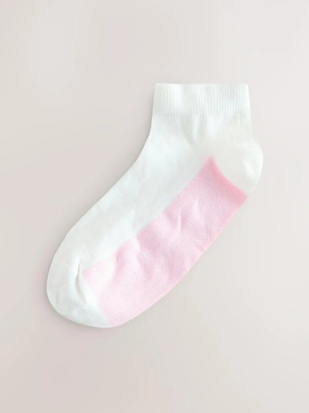 Best Next Pastel Marl Footbed Trainer Socks 4 Pack