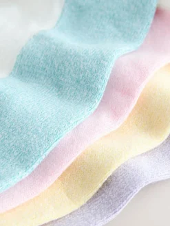 Best Next Pastel Marl Footbed Trainer Socks 4 Pack