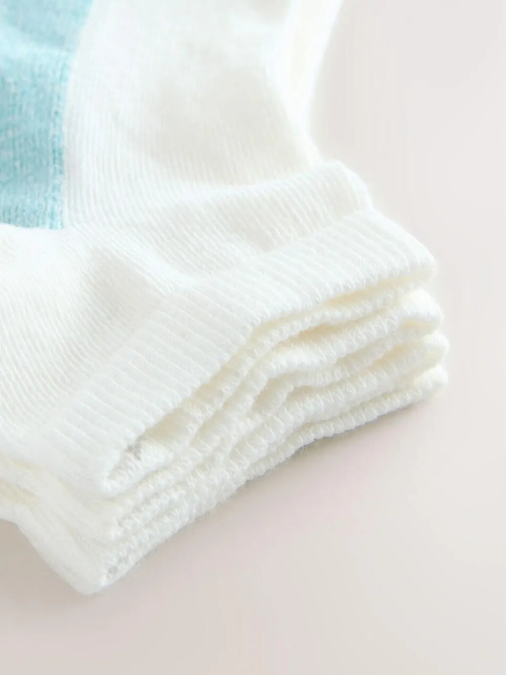 Best Next Pastel Marl Footbed Trainer Socks 4 Pack