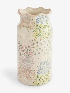 Next Pastel Patchwork Spring Floral Ceramic Vase^ Vases
