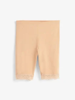 Outlet Next Cotton Blend Anti-Chafe Shorts 2 Pack Pastel Rose Nude