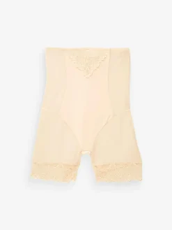 Hot Next Thigh Smoother Short Firm Tummy Control Shaping Briefs Pastel Rose Nude