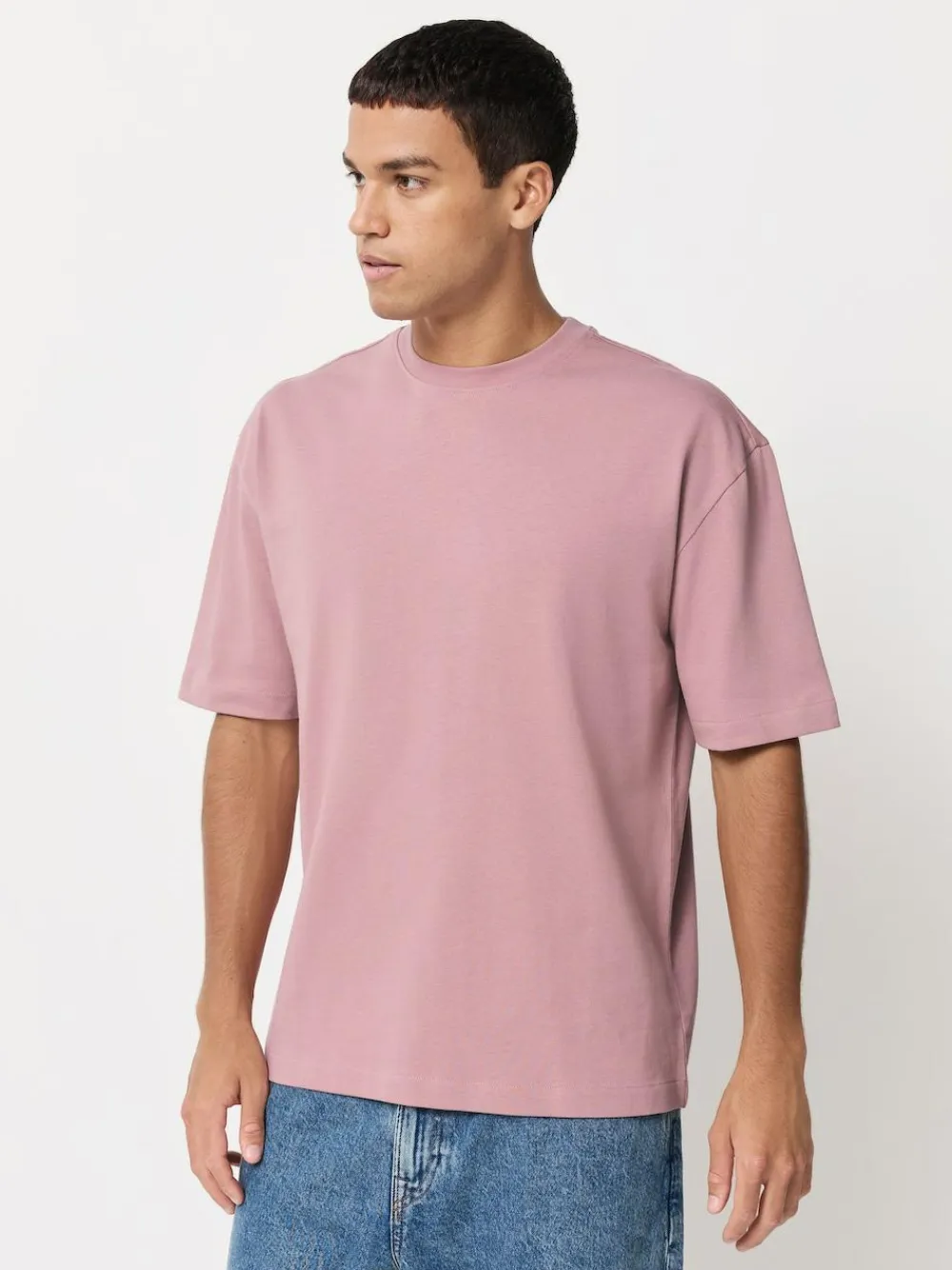 Next Relaxed Fit Heavyweight T-Shirts 5 Pack^ Nightwear|Tops & T-Shirts