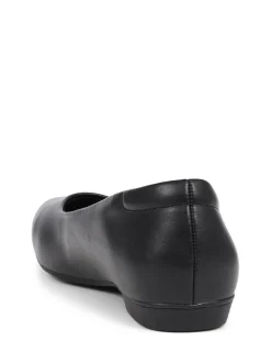 Pavers Black Pointed Toe Ballet Black Flats^Women Flats