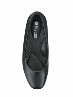 Hot Pavers Black Smart Cushioned Court Shoes