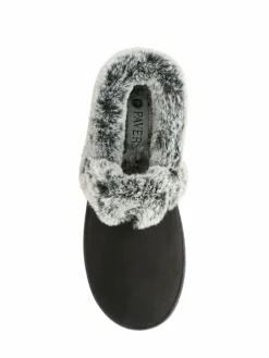 Pavers Warm Lined Memory Foam Slippers^Women Slippers