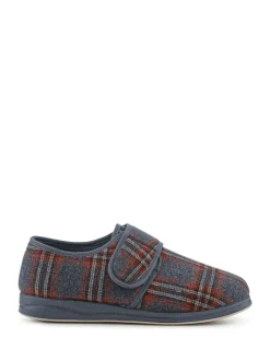 Pavers Grey Gents Slippers Full^ Slippers|Slippers