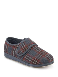 Pavers Grey Gents Slippers Full^ Slippers|Slippers