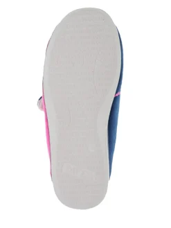 Pavers Wide Fit Ladies Touch Fasten Full Slippers With Permalose Sole^Women Slippers