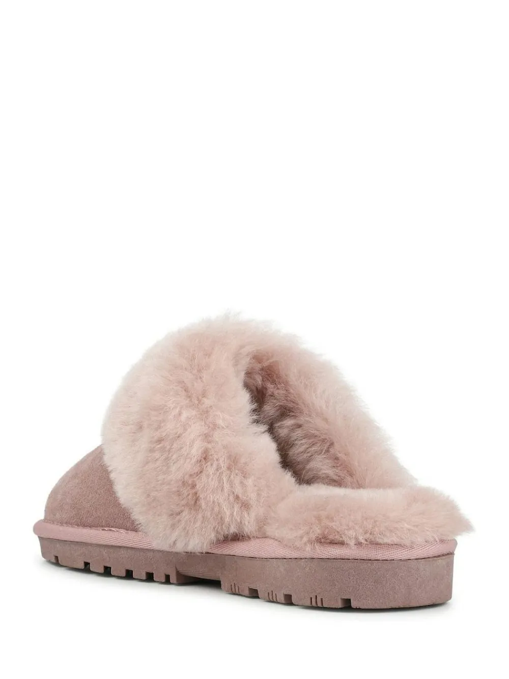 Best Pavers Sheepskin Lined Slippers Pink