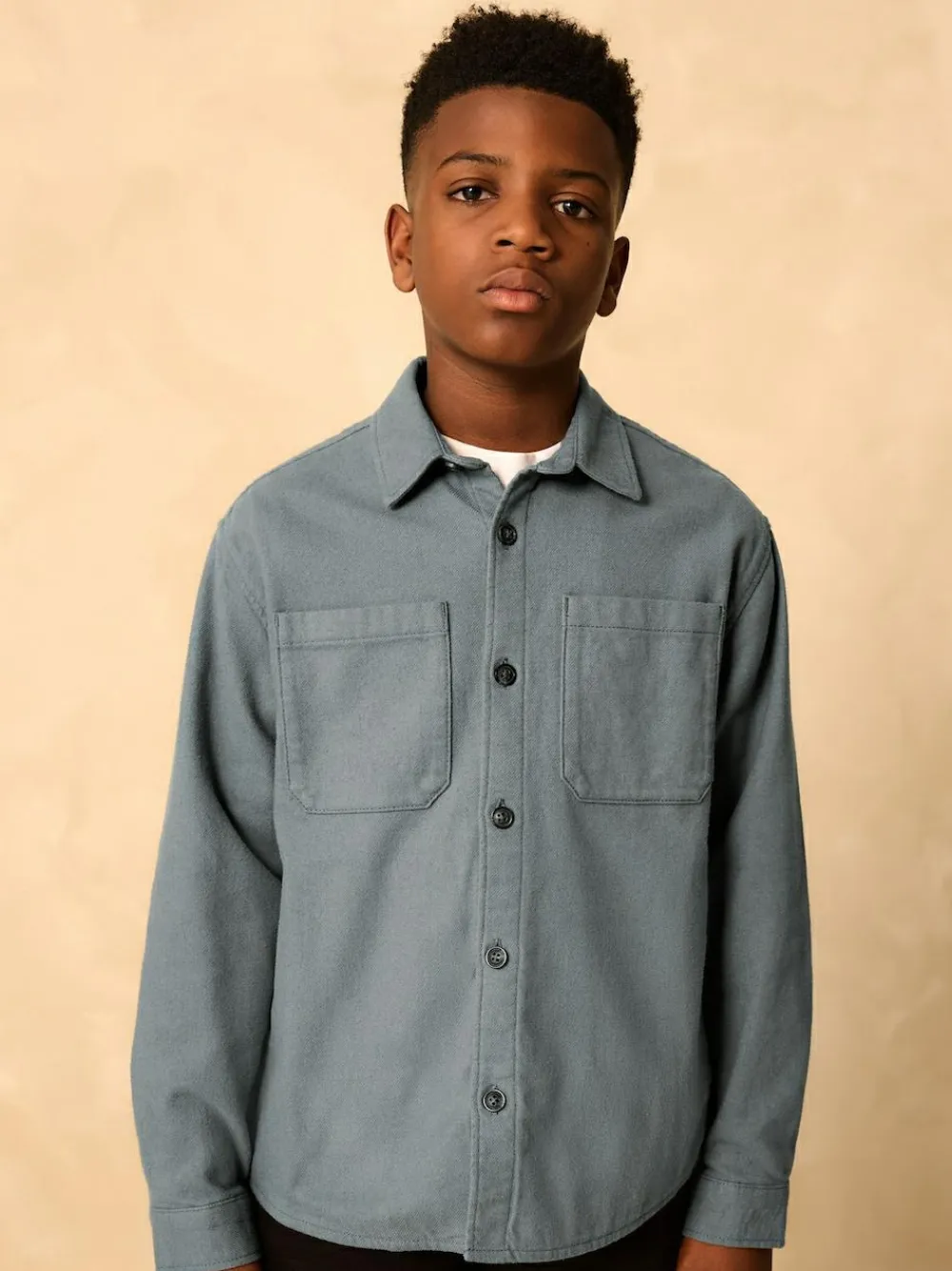 Next Brushed Overshirt (3-16yrs)^BOY Coats & Jackets|Snowsuits & Coats