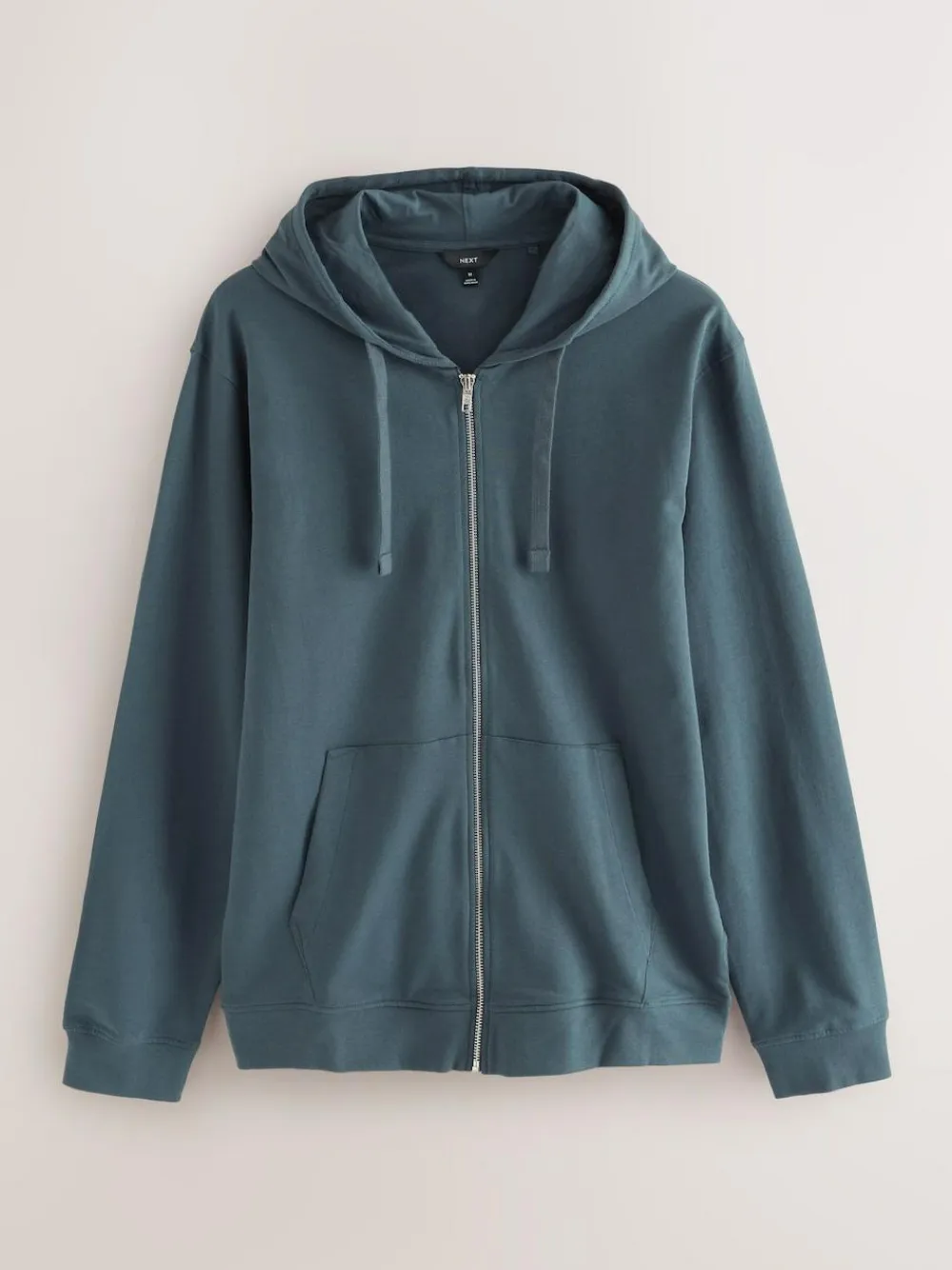 Next Petrol Blue Lightweight Zip Up Hoodie^ Loungewear|Nightwear