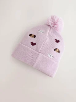 Next Embroided Pom Beanie (3mths-10yrs)^ Hats|Hats, Gloves & Scarves