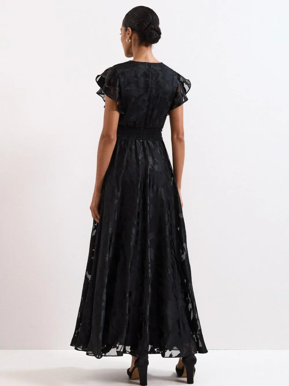 Phase Eight Black Liana Dress^Women Occasion Dresses|Maxi Dresses