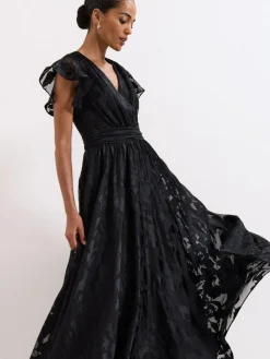 Phase Eight Black Liana Dress^Women Occasion Dresses|Maxi Dresses