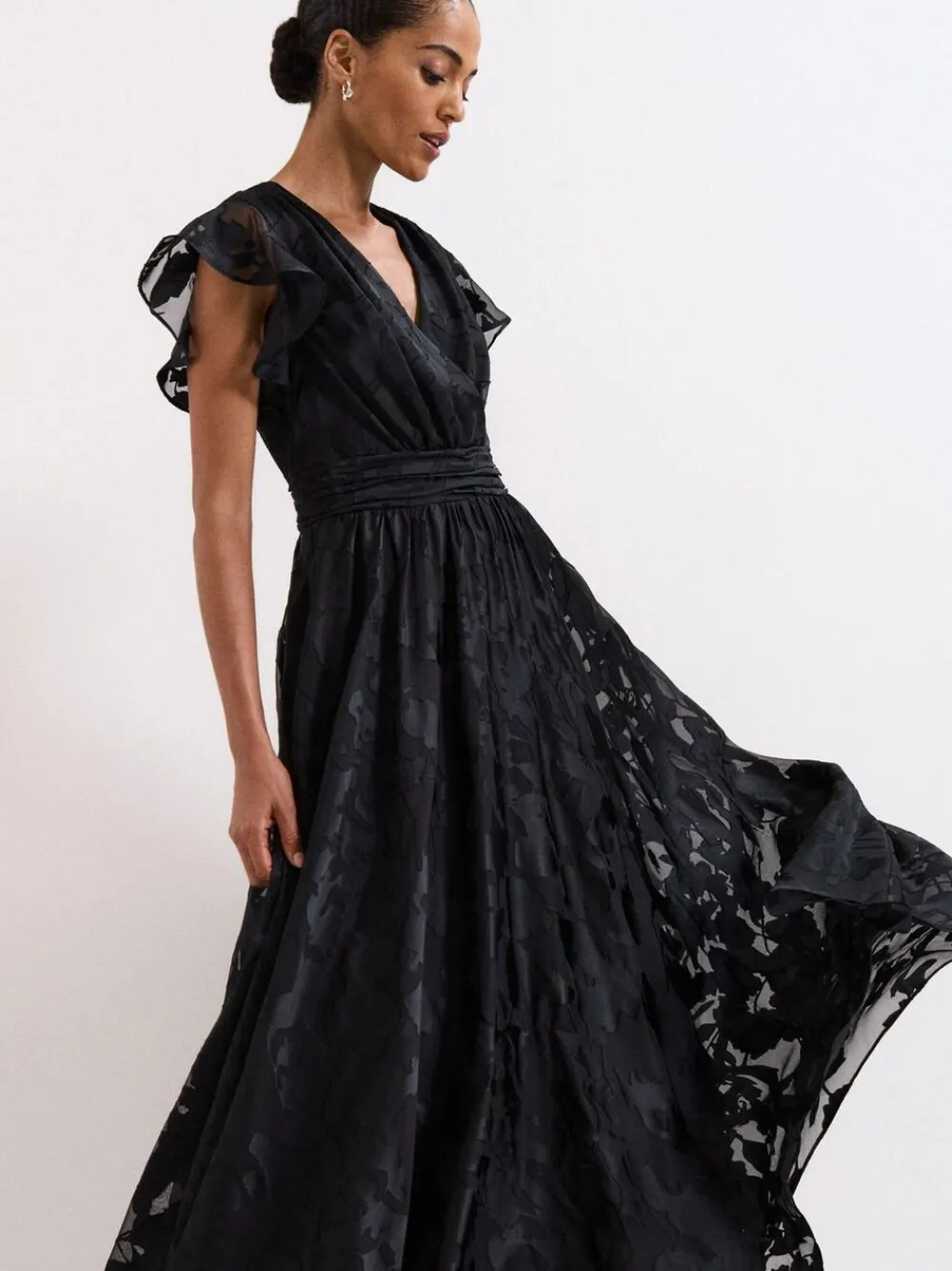 Phase Eight Black Liana Dress^Women Occasion Dresses|Maxi Dresses