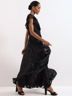 Phase Eight Black Liana Dress^Women Occasion Dresses|Maxi Dresses