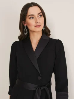 Phase Eight Black Tux Kylie Jumpsuit