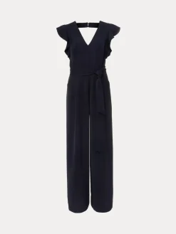 Phase Eight Blue Kallie Frill Jumpsuit^Women Jumpsuits & Playsuits