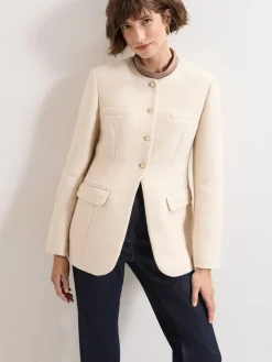 Phase Eight Cream Graziella Jacket^Women Blazers