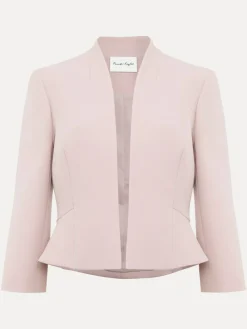 Discount Phase Eight Pink Daisy Peplum Jacket
