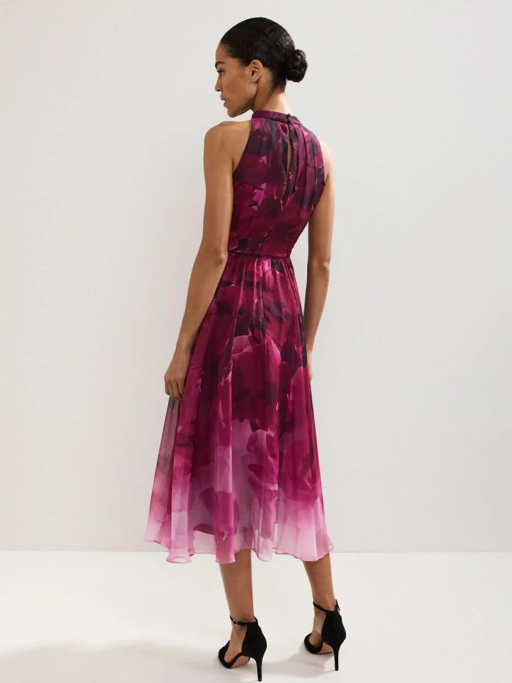 Hot Phase Eight Purple Bethany Floral Print Dress